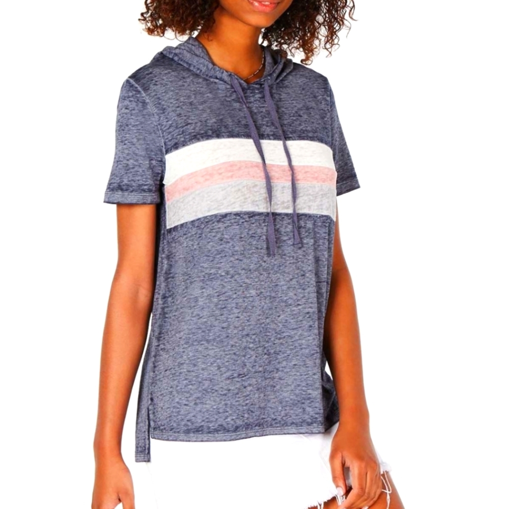Hippie Rose Teens Top with Hood
